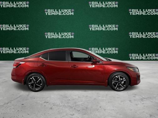 Scarlet Ember 2025 Nissan Sentra SV