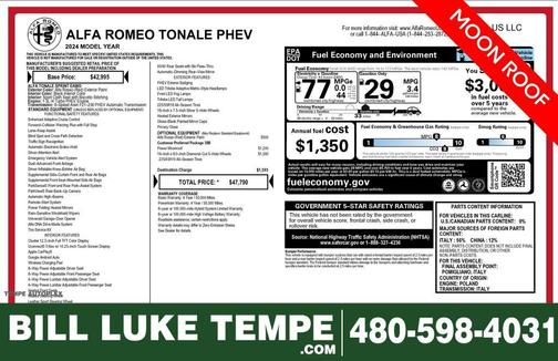 2024 Alfa Romeo Tonale Sprint