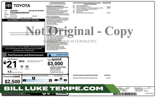 Ice 2025 Toyota 4Runner Sport