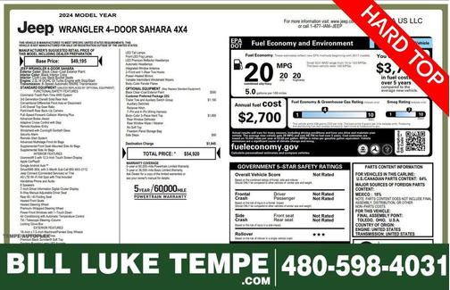 2024 Jeep Wrangler Sahara
