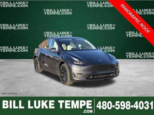 Gray 2024 Tesla Model Y Long Range