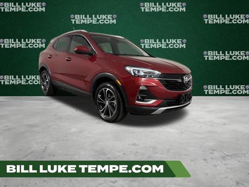 Chili Red Metallic 2021 Buick Encore GX Essence