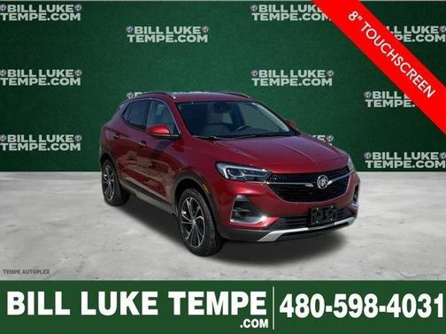 Chili Red Metallic 2021 Buick Encore GX Essence