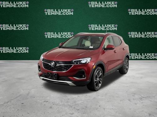 Chili Red Metallic 2021 Buick Encore GX Essence