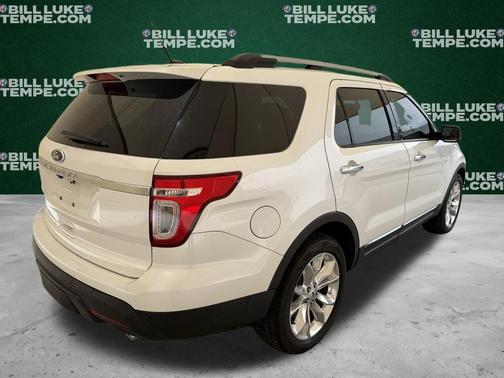 White Platinum 2015 Ford Explorer Limited