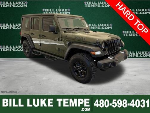 Sarge Green Clearcoat 2021 Jeep Wrangler Unlimited Sport
