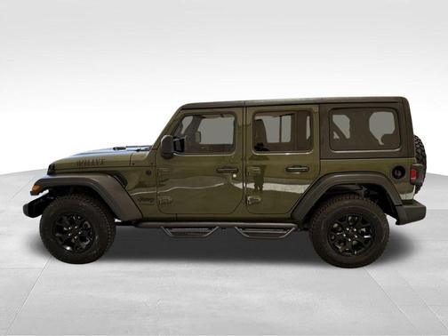 Sarge Green Clearcoat 2021 Jeep Wrangler Unlimited Sport