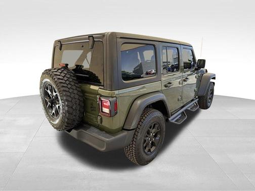 Sarge Green Clearcoat 2021 Jeep Wrangler Unlimited Sport