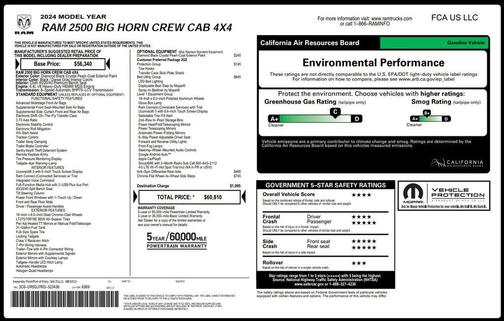 2024 RAM 2500 Big Horn