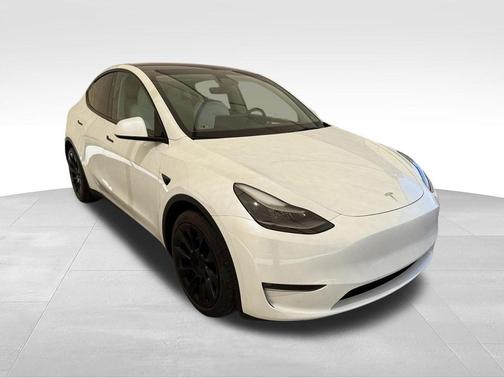 Pearl White Multi 2023 Tesla Model Y Long Range