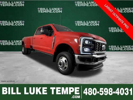 Race Red 2024 Ford F-350 Lariat Super Duty