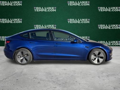 Deep Blue Metallic 2023 Tesla Model 3 Long Range