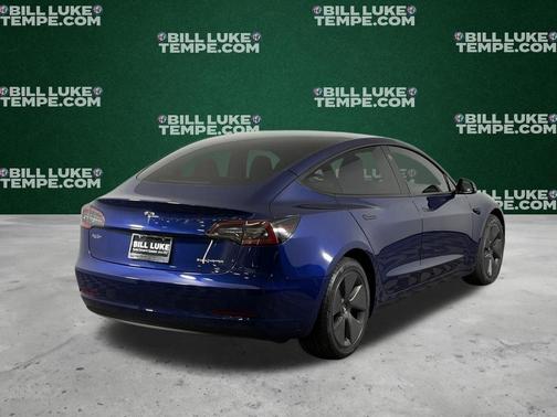 Deep Blue Metallic 2023 Tesla Model 3 Long Range
