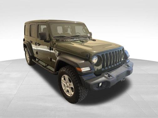 Sarge Green Clearcoat 2020 Jeep Wrangler Unlimited Sport