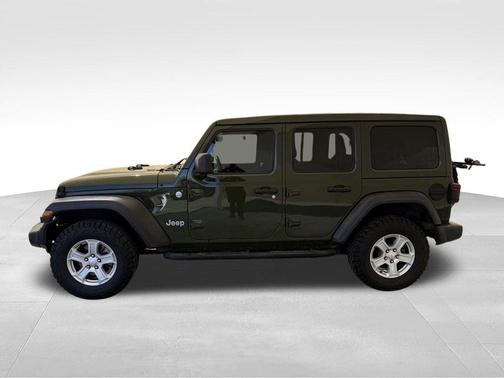 Sarge Green Clearcoat 2020 Jeep Wrangler Unlimited Sport