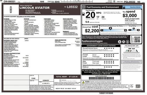 2023 Lincoln Aviator Reserve AWD