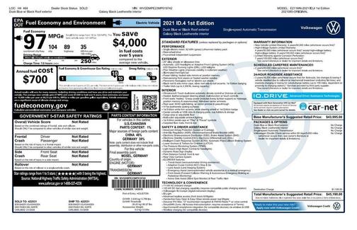 2021 Volkswagen ID.4 1st Edition