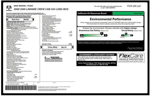2025 RAM 3500 Laramie