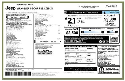 2025 Jeep Wrangler Rubicon