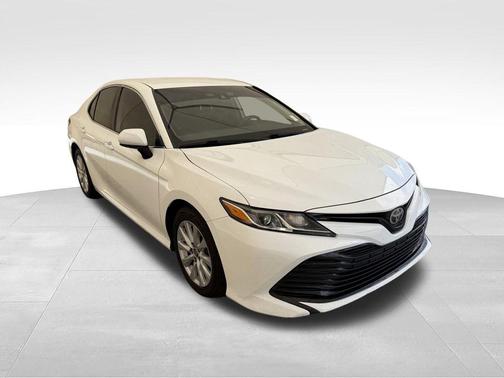Super White 2020 Toyota Camry LE