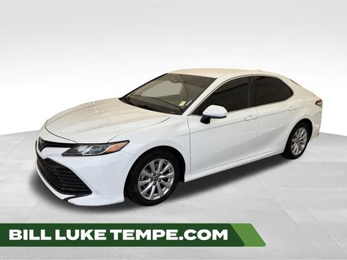 Super White 2020 Toyota Camry LE