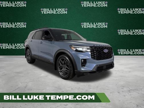 Vapor Blue Metallic 2025 Ford Explorer ST