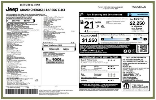 2021 Jeep Grand Cherokee Laredo X