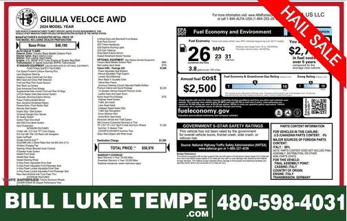 2024 Alfa Romeo Giulia Veloce