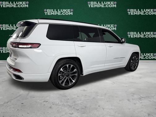 Bright White Clearcoat 2024 Jeep Grand Cherokee L Overland