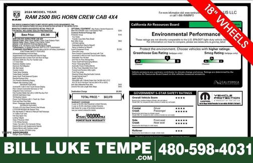 2024 RAM 2500 Big Horn
