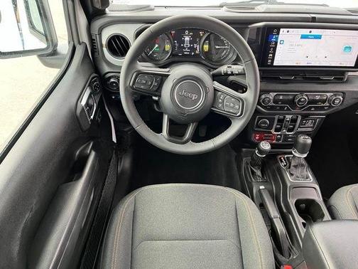 Bright White Clearcoat 2025 Jeep Wrangler 4xe Sport