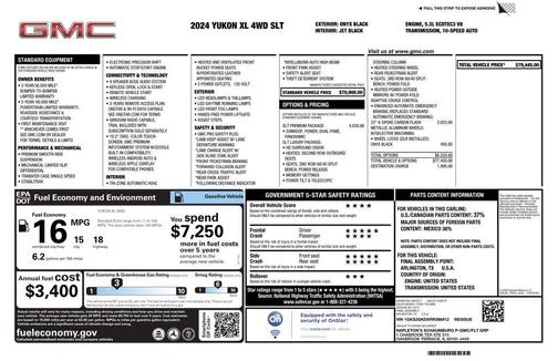 2024 GMC Yukon XL SLT