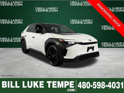 Wind Chill Pearl 2025 Toyota bZ4X NIGHTSHADE