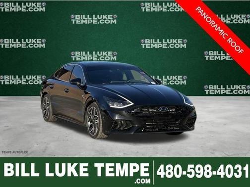 Phantom Black 2022 Hyundai SONATA N Line