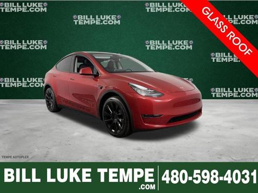 Red Multi 2023 Tesla Model Y Long Range