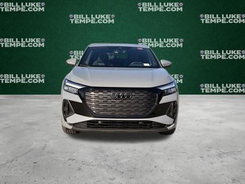 Pebble Gray 2024 Audi Q4 e-tron 55 quattro Premium