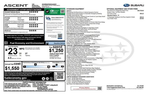 2022 Subaru Ascent Premium 7-Passenger
