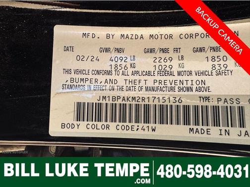 2024 Mazda Mazda3 FWD w/Select Package