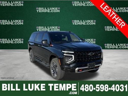Black 2025 Chevrolet Suburban Z71