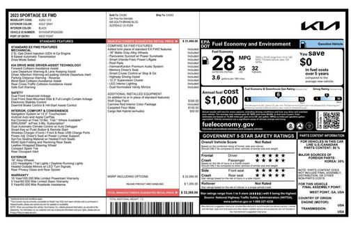 2023 Kia Sportage SX