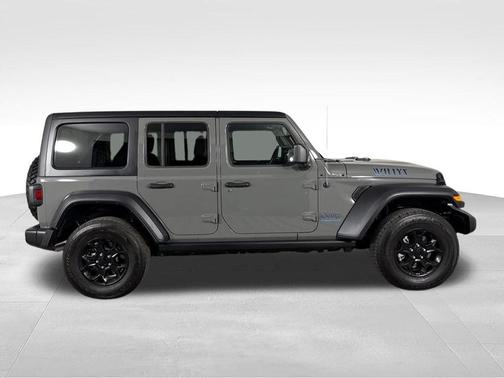 Sting Gray Clearcoat 2023 Jeep Wrangler 4xe Base