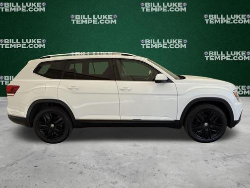 Pure White 2019 Volkswagen Atlas 3.6L SEL