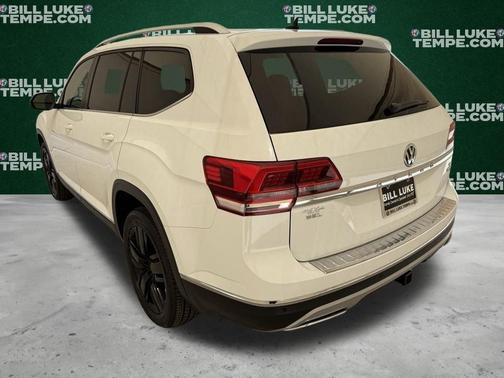 Pure White 2019 Volkswagen Atlas 3.6L SEL