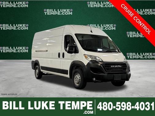 Bright White Clearcoat 2025 RAM ProMaster 2500 High Roof