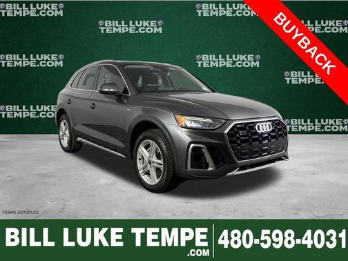 Daytona Gray Pearl Effect 2024 Audi Q5 e 55 S line quattro Premium