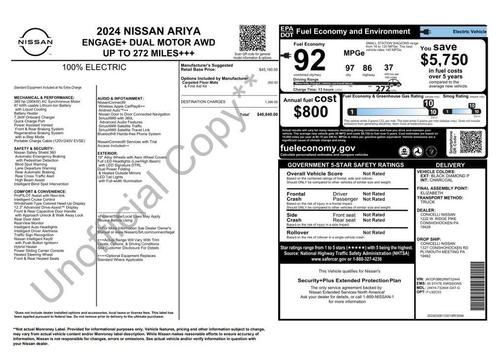2024 Nissan ARIYA ENGAGE+
