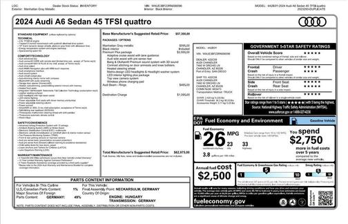 2024 Audi A6 45 Premium