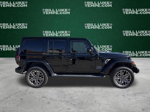Black Clearcoat 2023 Jeep Wrangler 4xe Sahara