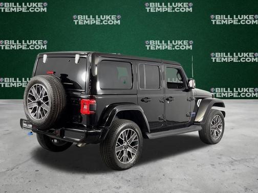 Black Clearcoat 2023 Jeep Wrangler 4xe Sahara