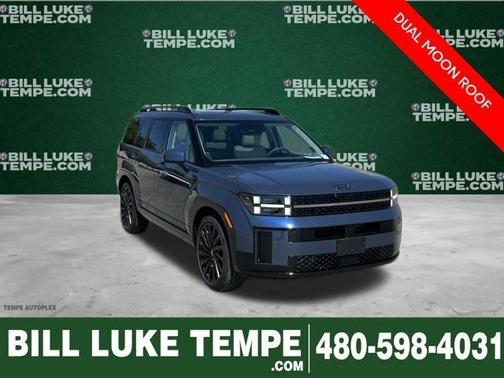 Atlantic Blue 2025 Hyundai SANTA FE Calligraphy